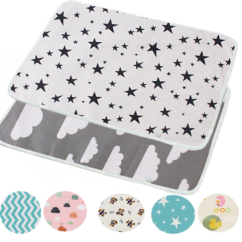 Changing Table Topper - Waterproof Reusable Newborn Baby Diaper Changing