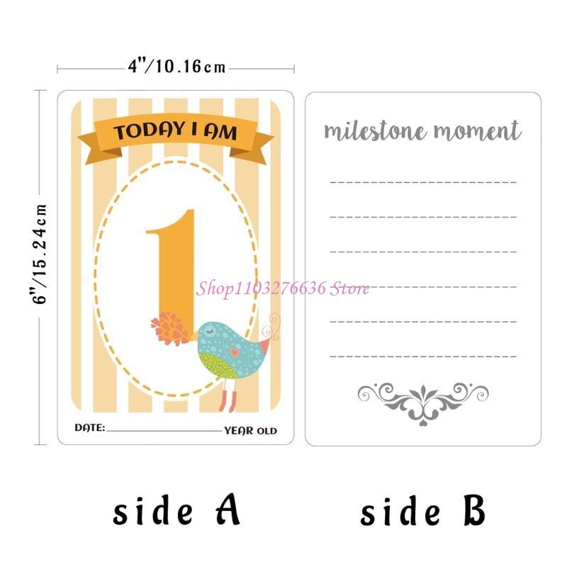 Milestone Card Set - R6FD Baby Cards Milestone Moment Gift