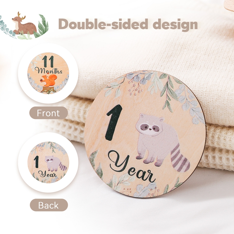 Newborn Baby Growth Milestones - огляд і ціна Milestone Card Set
