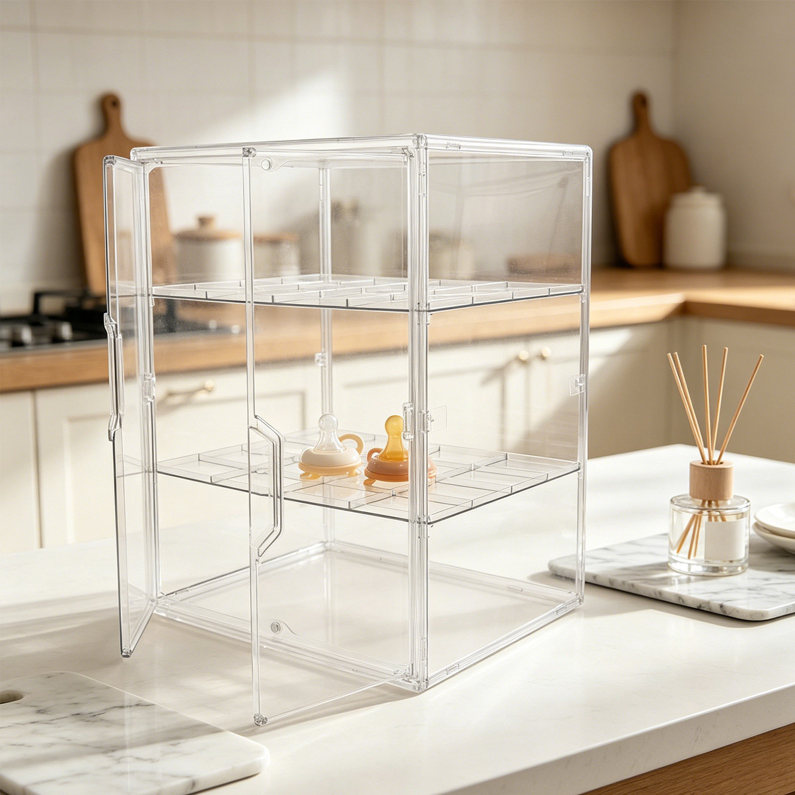 Multi-Layer Clear Baby Bottle  - огляд і ціна Baby Nursery Accessories