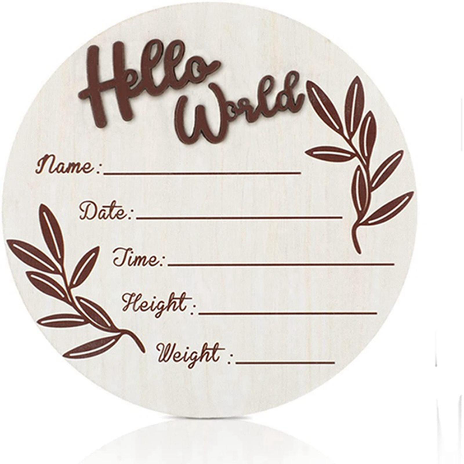 Set of 18 Wooden Baby Mileston - огляд і ціна Milestone Card Set