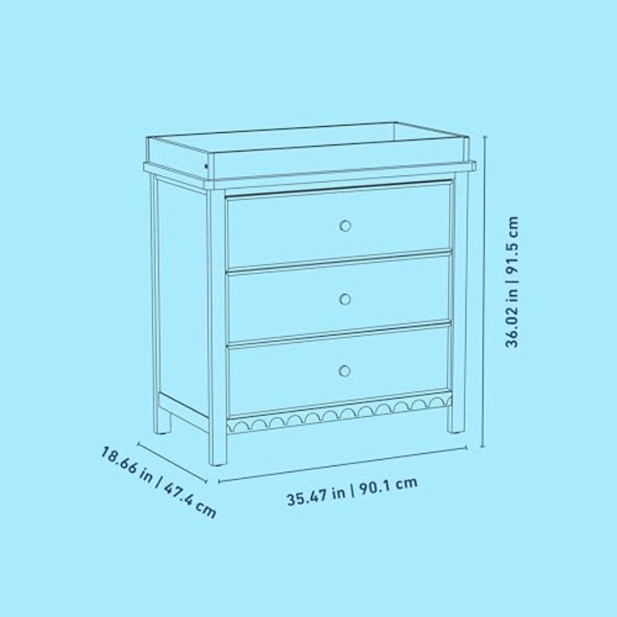 Graco Sasha Chest with Changin - огляд і ціна Changing Table Topper