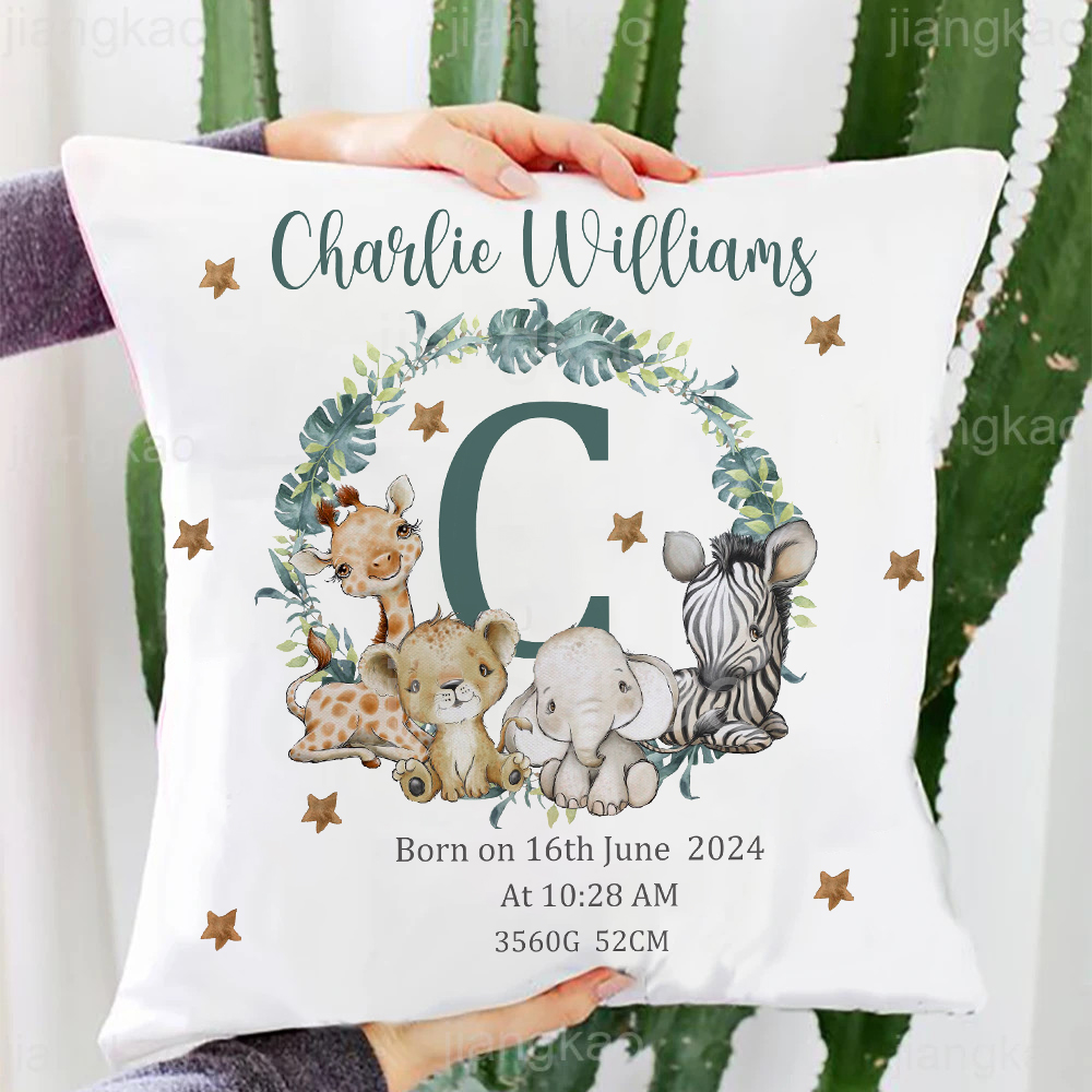 Personalized Safari Animal wit - огляд і ціна Baby Nursery Animal Prints