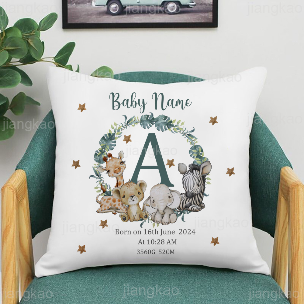 Personalized Safari Animal wit - огляд і ціна Baby Nursery Animal Prints