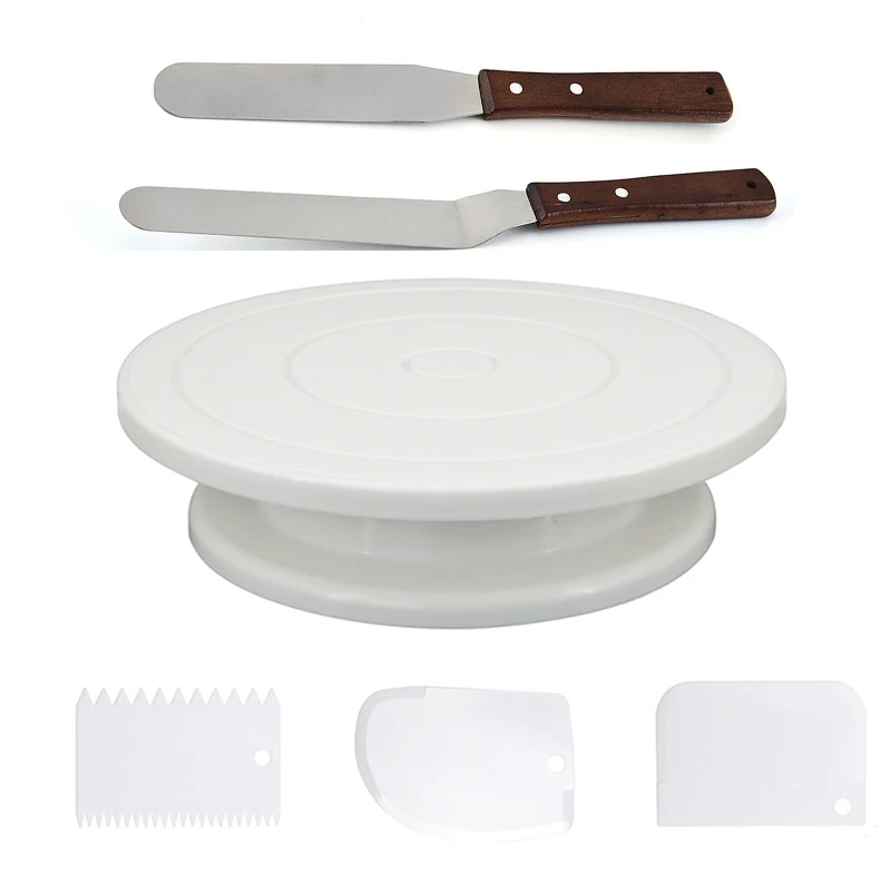 11Inch Cake Turntable Set Icin - огляд і ціна Changing Table Topper