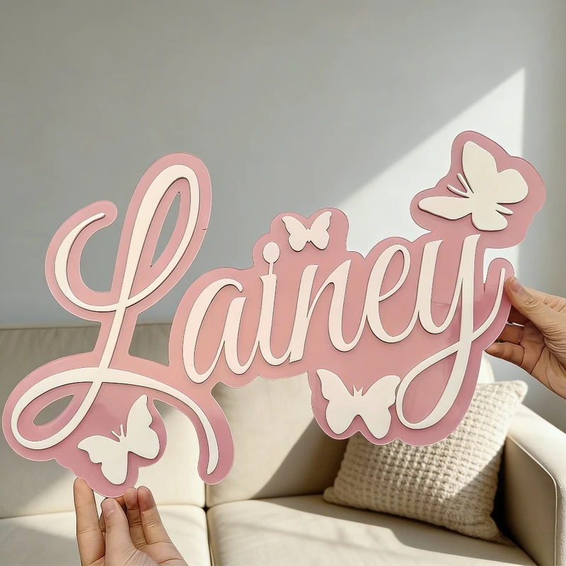 Personalized Baby Name Plaque, - огляд і ціна Baby Nursery Toy