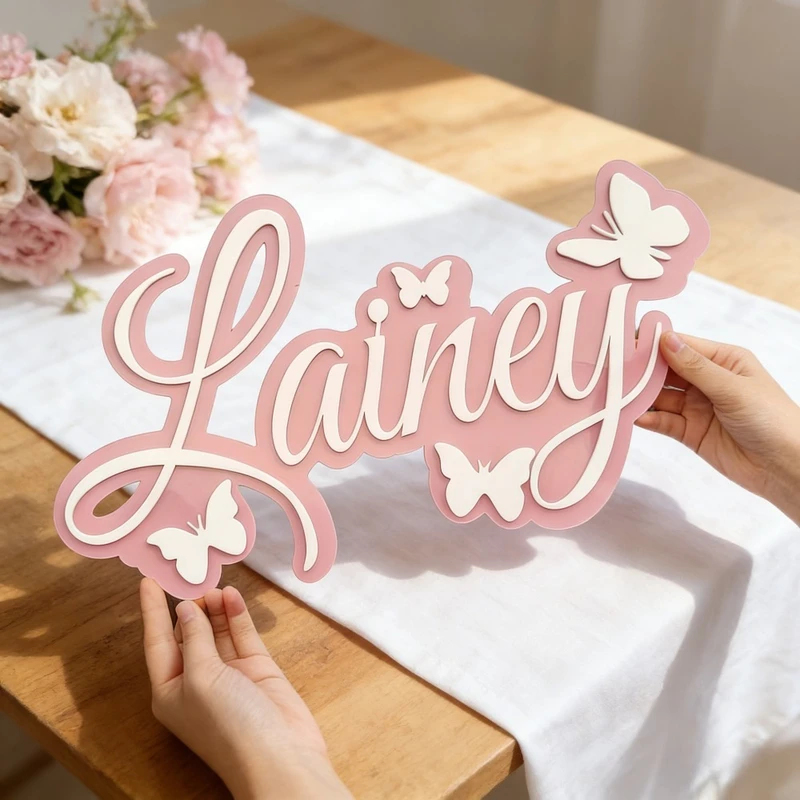 Personalized Baby Name Plaque, - огляд і ціна Baby Nursery Toy