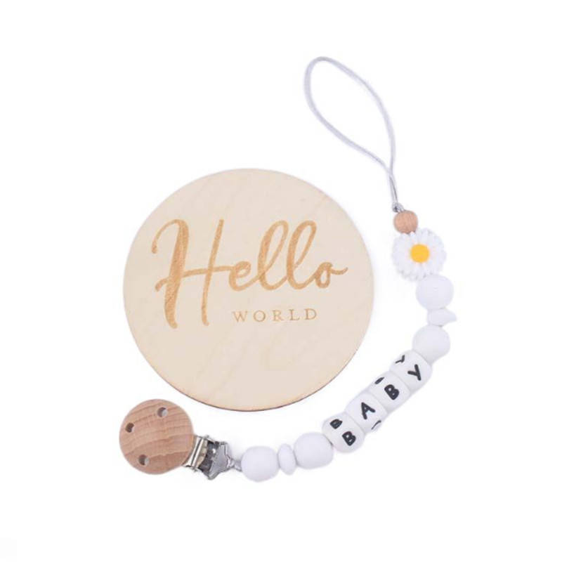 2pcs/set Personalized Name Sun - огляд і ціна Milestone Card Set