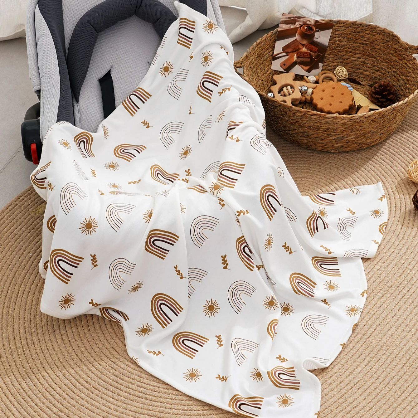 Elinfant Newborn Bamboo Receiv - огляд і ціна Baby Nursery Accessories