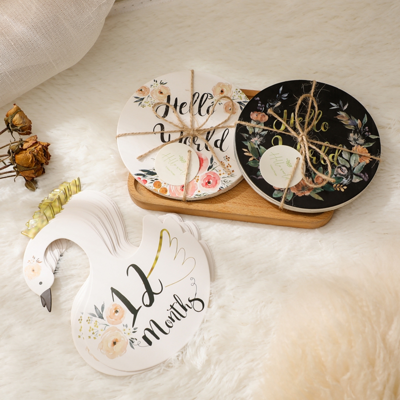 Baby Number Milestone Monthly  - огляд і ціна Milestone Card Set