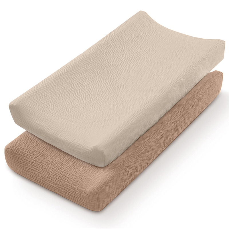 2PCS Diaper Changing Pad Cover - огляд і ціна Changing Table Topper