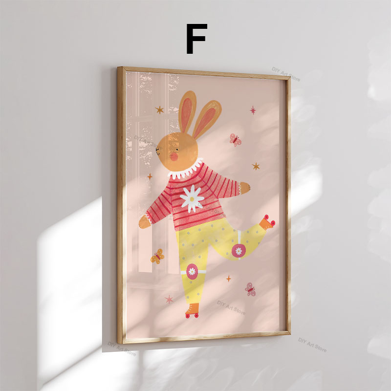Funny Cartoon Animal Nursery W - огляд і ціна Baby Nursery Animal Prints