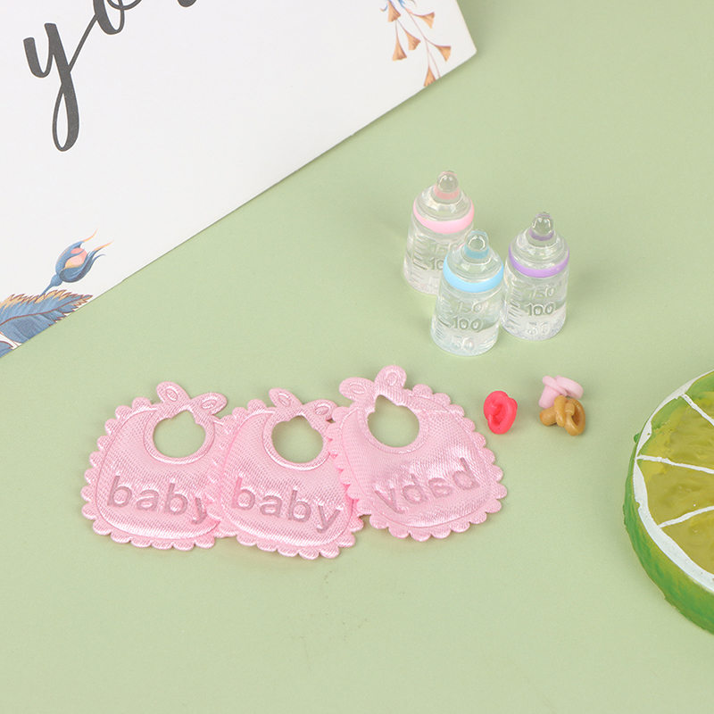 3PCS 1:12 Dolls House Miniatur - огляд і ціна Baby Nursery Toy