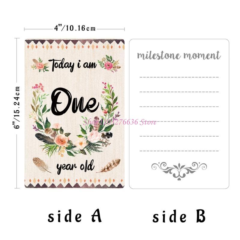 R6FD Baby Cards Milestone Mome - огляд і ціна Milestone Card Set