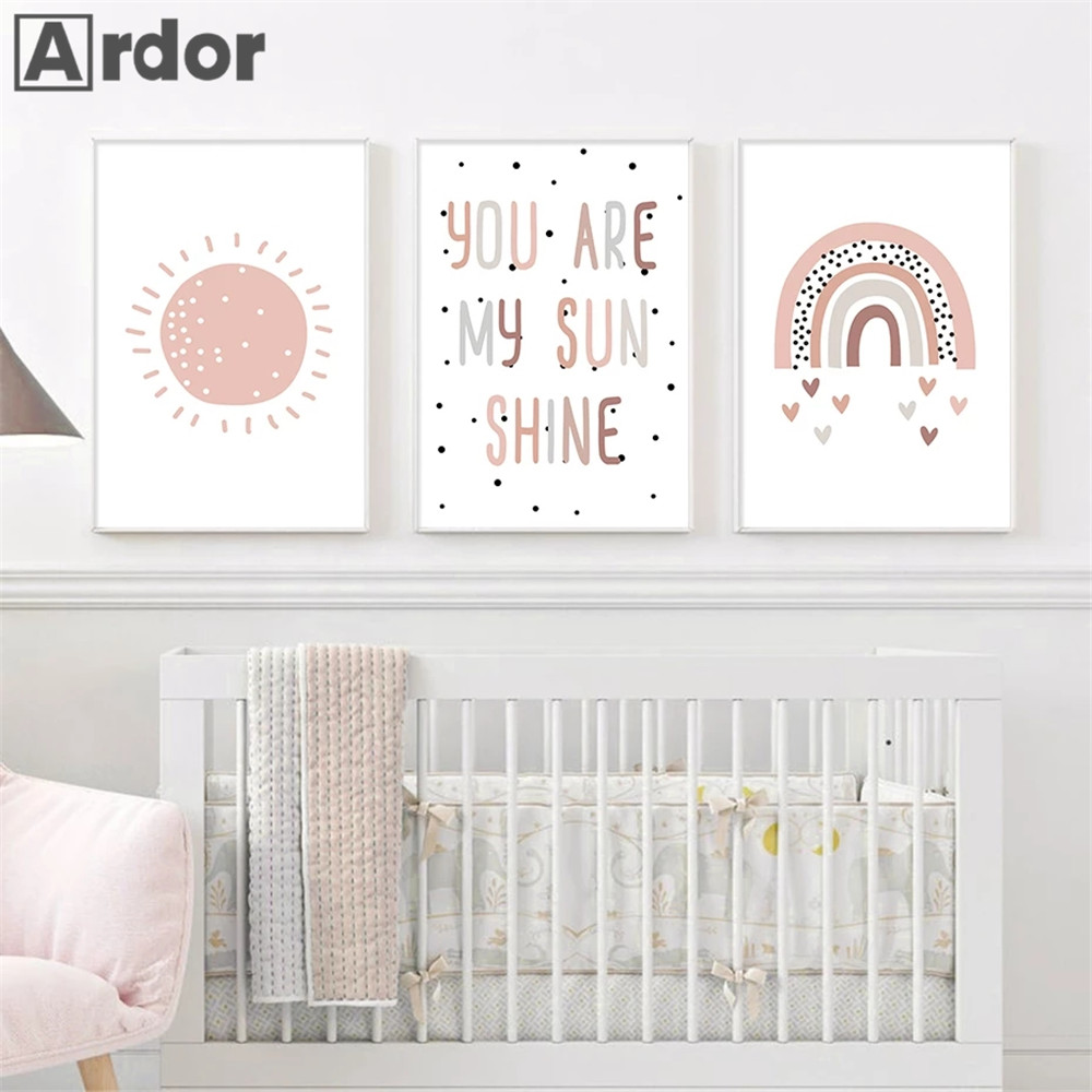 Nursery Wall Prints You Are My - огляд і ціна Baby Nursery You Are My Sunshine