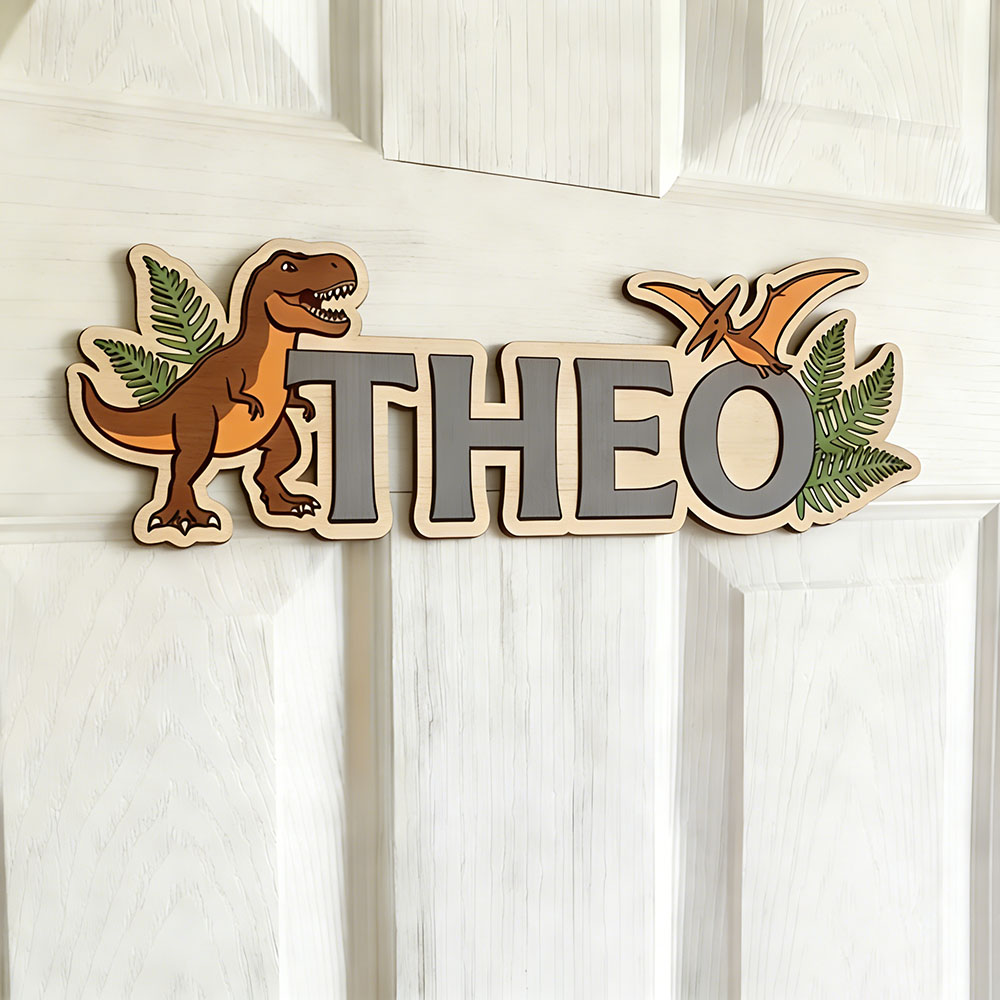Personalized Dinosaur Name Sig - огляд і ціна Baby Nursery Toy