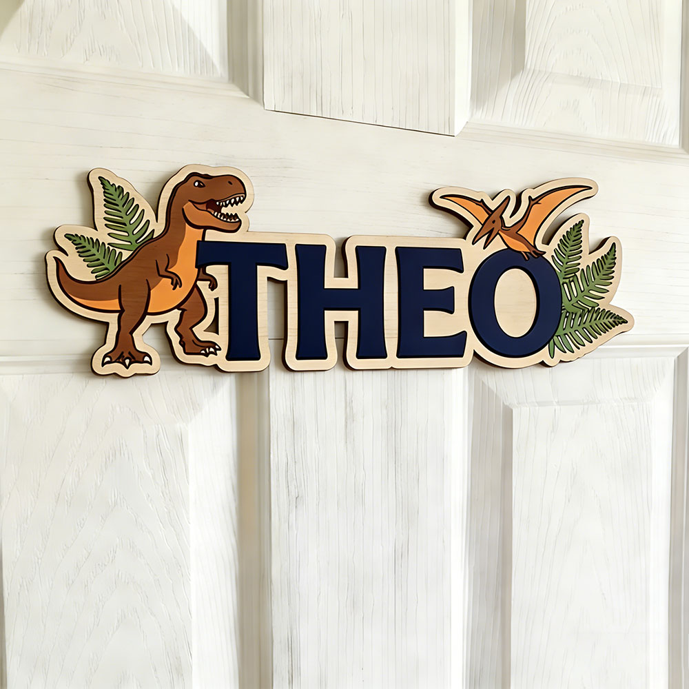 Personalized Dinosaur Name Sig - огляд і ціна Baby Nursery Toy