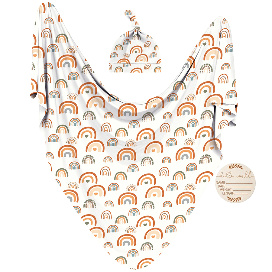 Baby Swaddle Receiving Blanket - огляд і ціна Baby Nursery Animal Prints