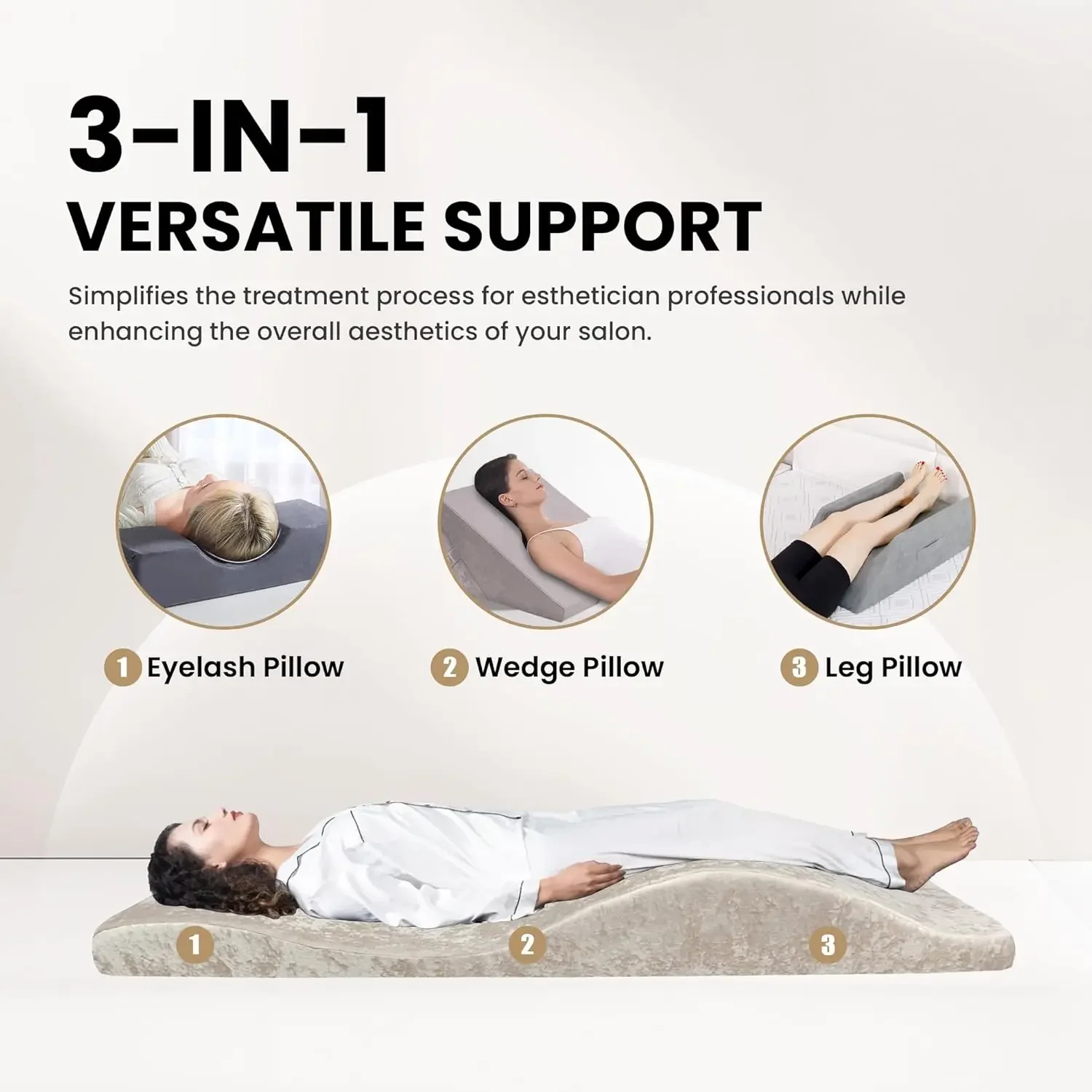 Lash Bed Foam Topper, Massage  - огляд і ціна Changing Table Topper