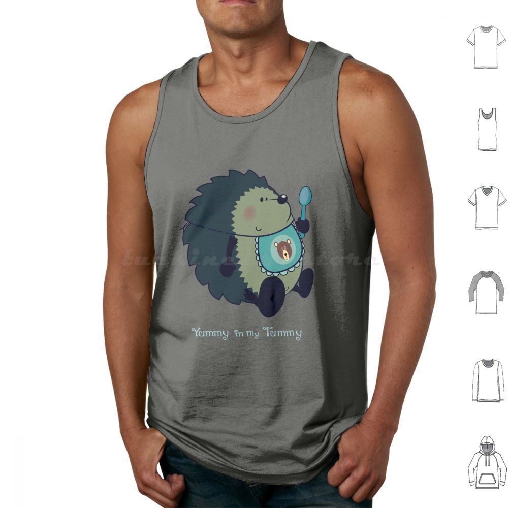 Yummy In My Tummy Tank Tops Pr - огляд і ціна Baby Nursery Animal Prints