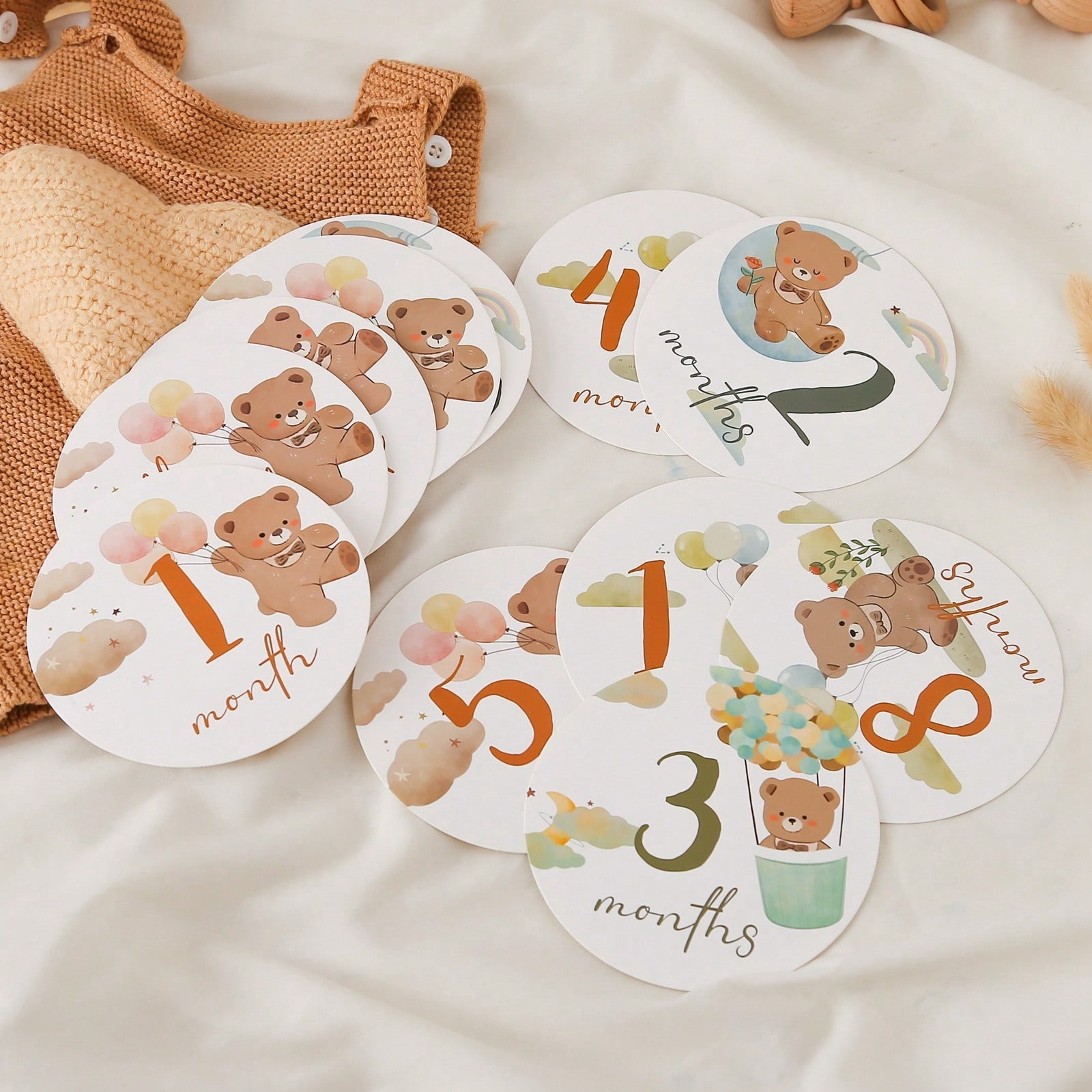 Baby Photo Commemorative Prop  - огляд і ціна Milestone Card Set