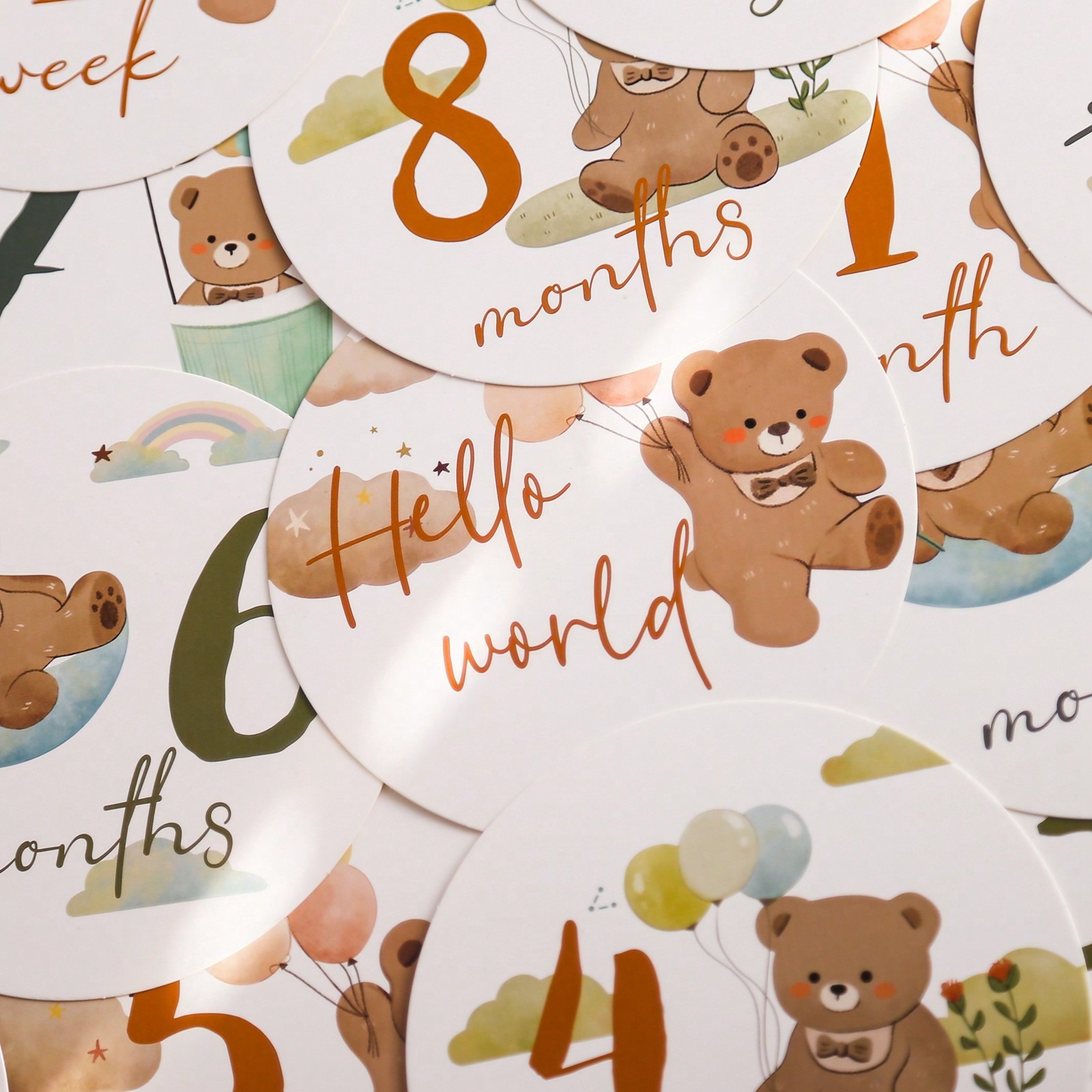 Baby Photo Commemorative Prop  - огляд і ціна Milestone Card Set