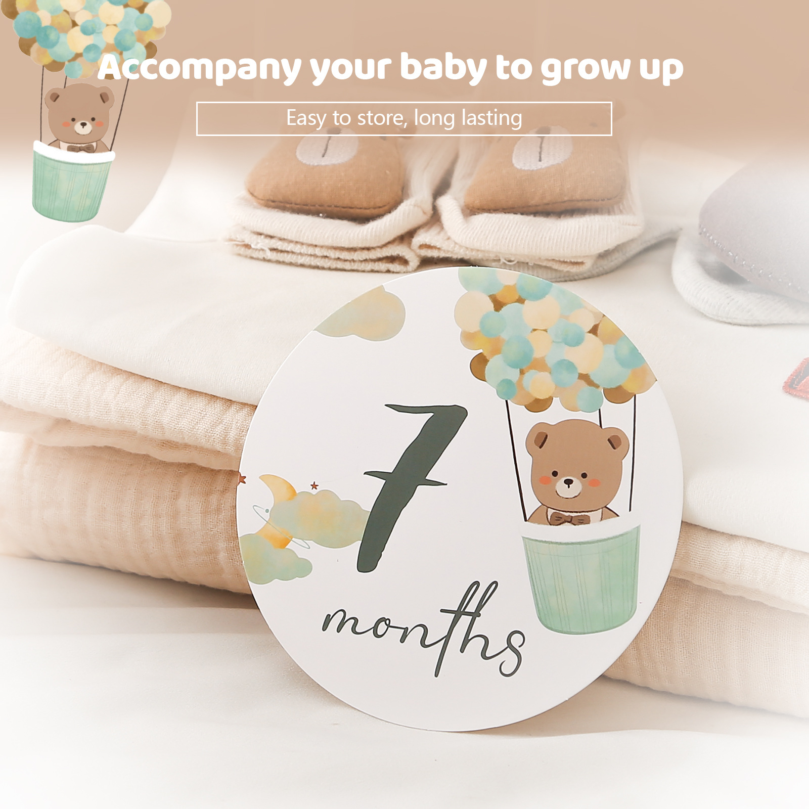 Baby Photo Commemorative Prop  - огляд і ціна Milestone Card Set