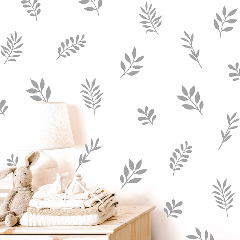41Pcs Botanical Leaf Wall Stic - огляд і ціна Baby Nursery Labels