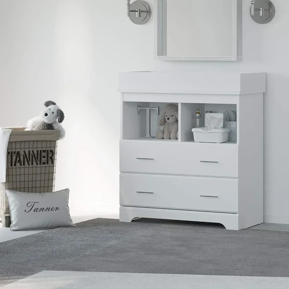 2 Drawer Changing Table Dresse - огляд і ціна Changing Table Topper