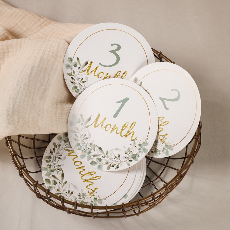 Baby Milestone Number Monthly  - огляд і ціна Milestone Card Set