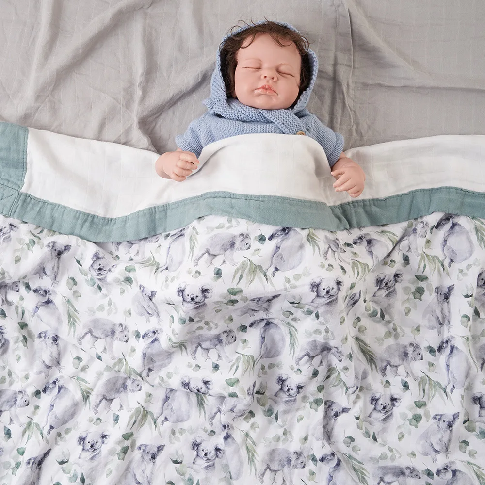 2 Layer Bamboo Baby Blanket Ba - огляд і ціна Baby Nursery Accessories