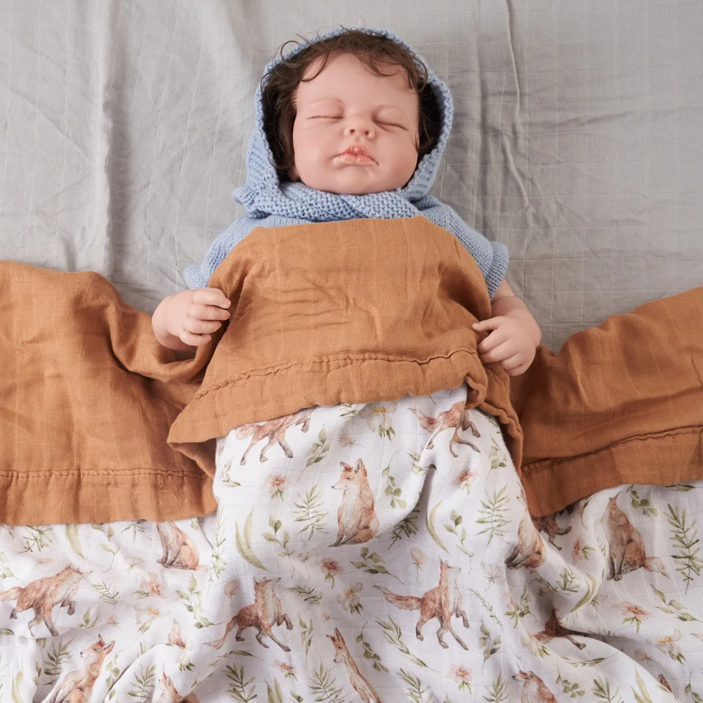 2 Layer Bamboo Baby Blanket Ba - огляд і ціна Baby Nursery Accessories