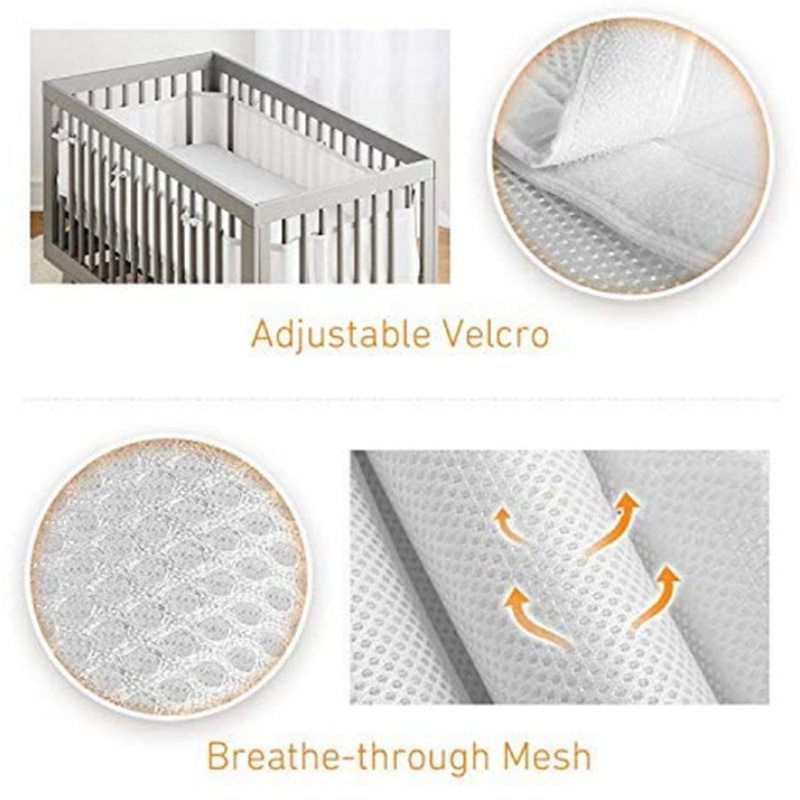 Bumper for Baby Bed Fence Cot  - огляд і ціна Baby Nursery Accessories