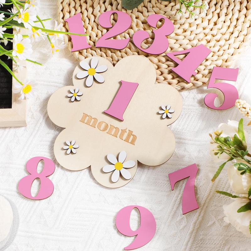 Wooden Baby Monthly Milestone  - огляд і ціна Milestone Card Set